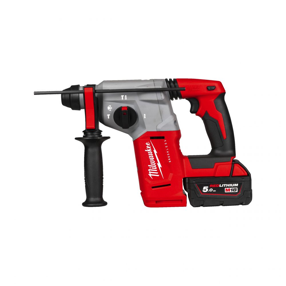 Milwaukee - Bürstenloser SDS-Plus Akku-Kombihammer M18 (M18 BLH-502X) 